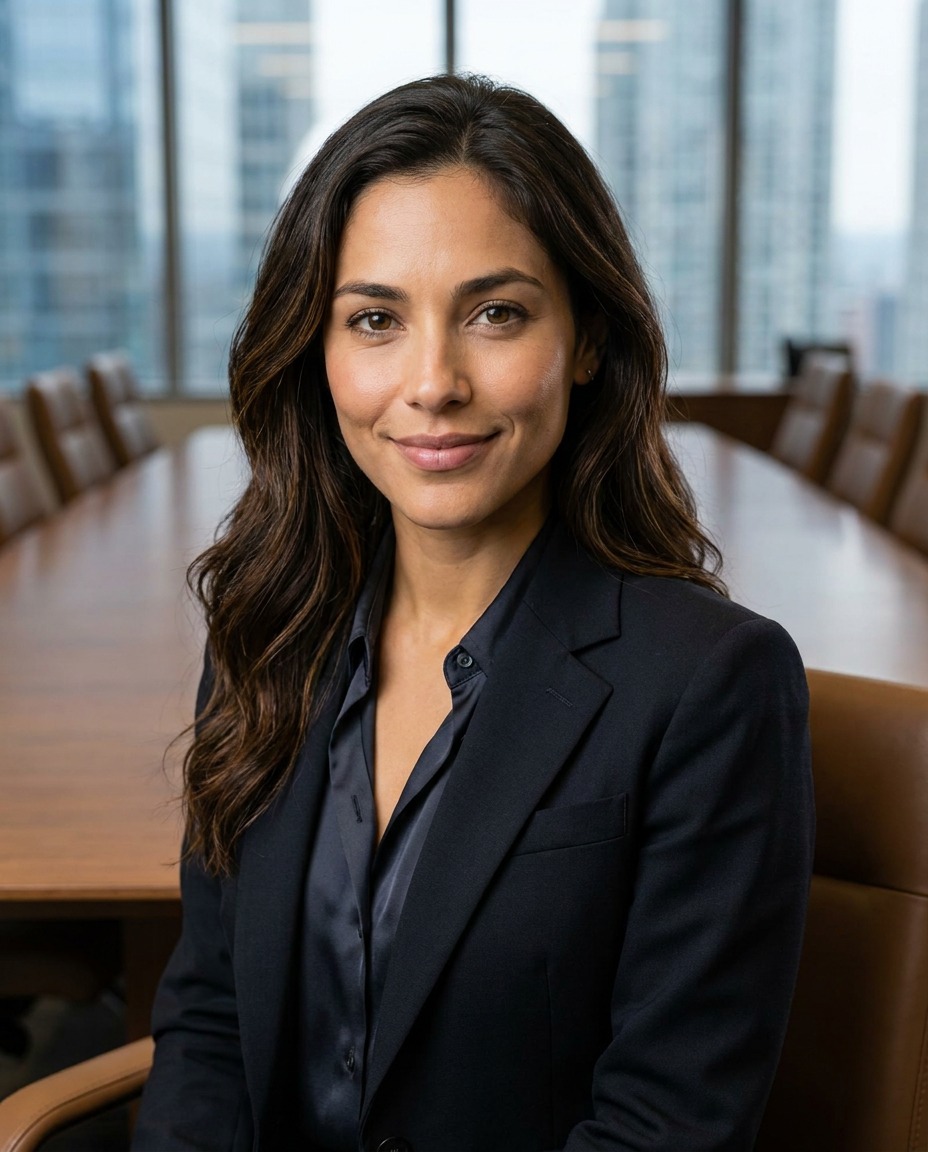Rachel AI generated Corporate headshot