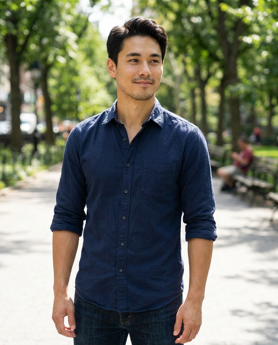 Ben AI generated Dating lifestyle headshot