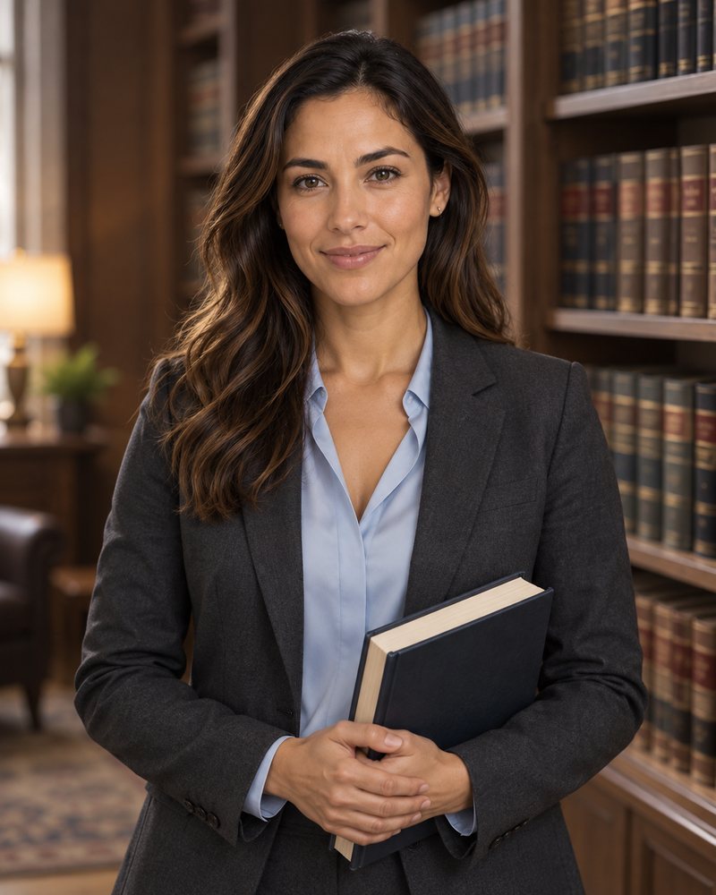 Rachel AI generated Lawyer headshot
