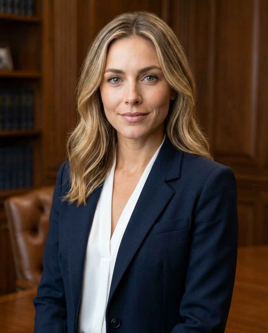 Amy AI generated Lawyer headshot