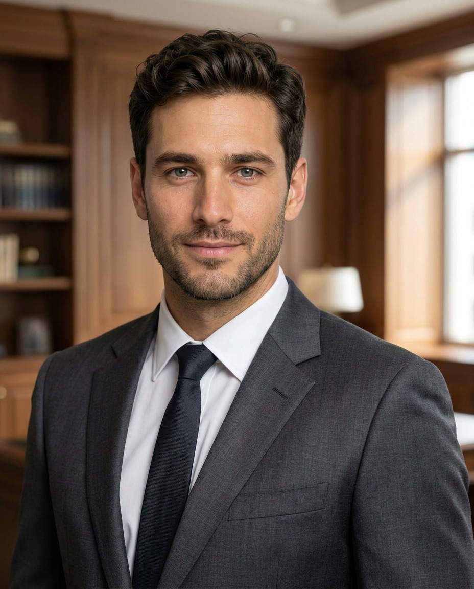 David AI generated LinkedIn headshot