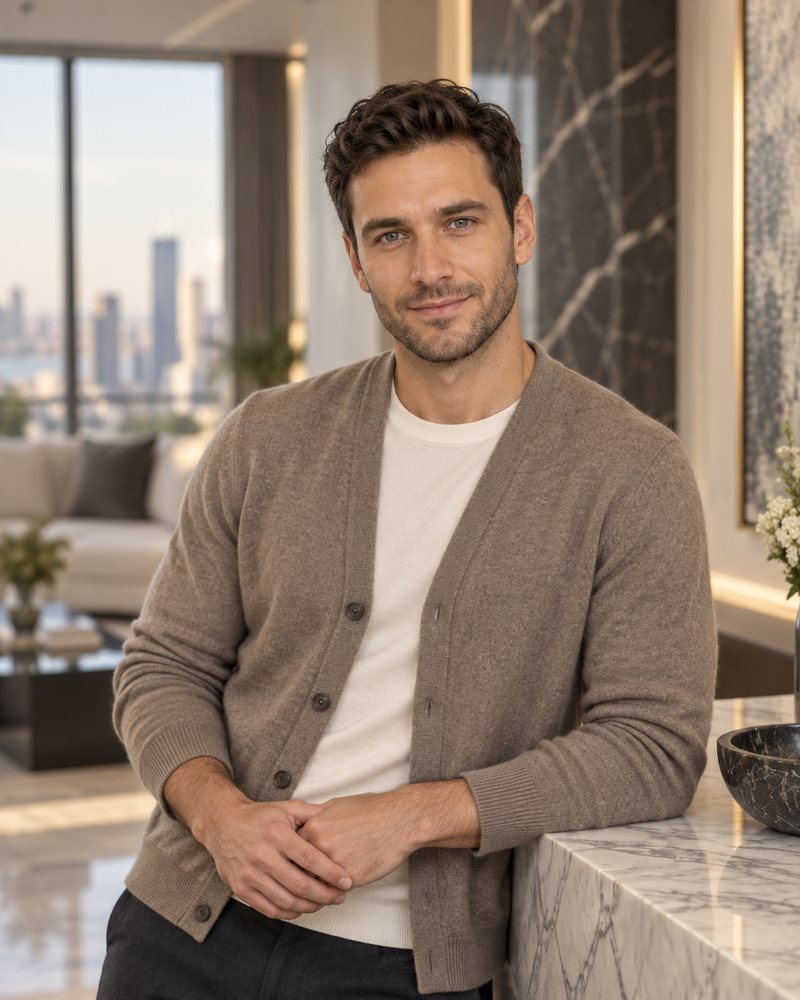 David AI generated Modern luxury headshot