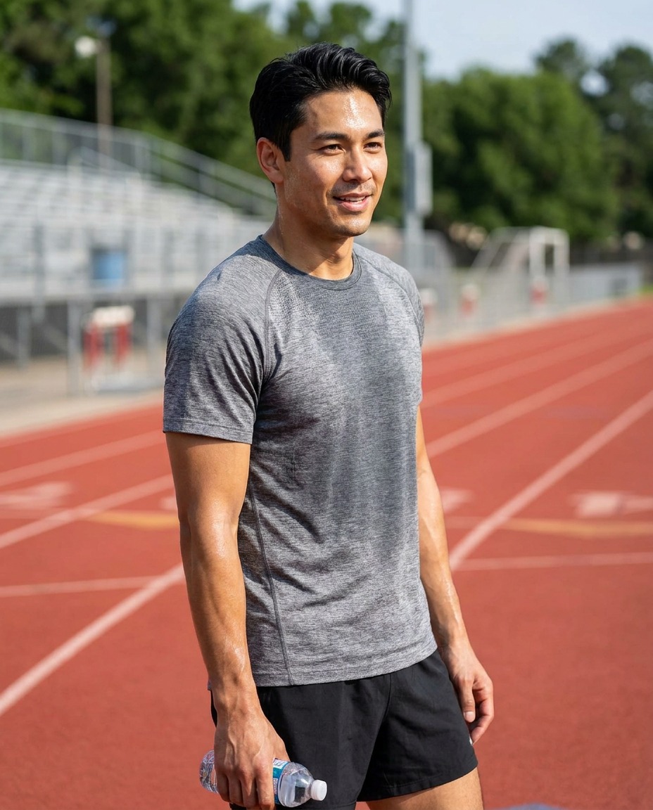 Ben AI generated Sports headshot